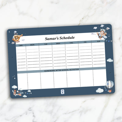 Teddy's Flight Schedule Planner