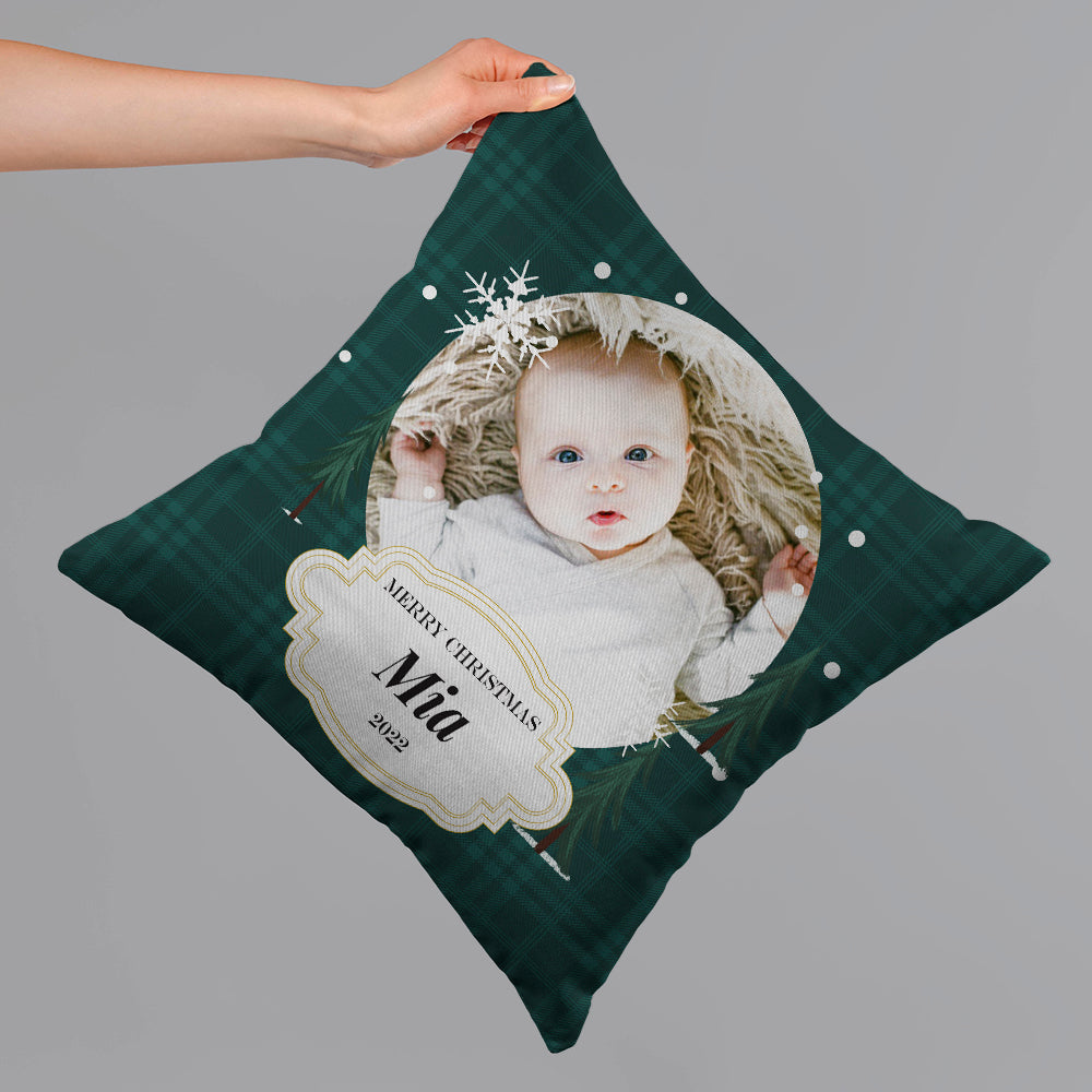 Photo Christmas Cushion Cover