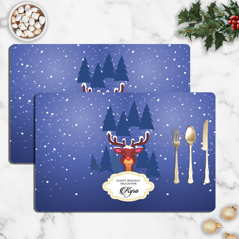 Rudolph The Red-Nosed Christmas Tablemat