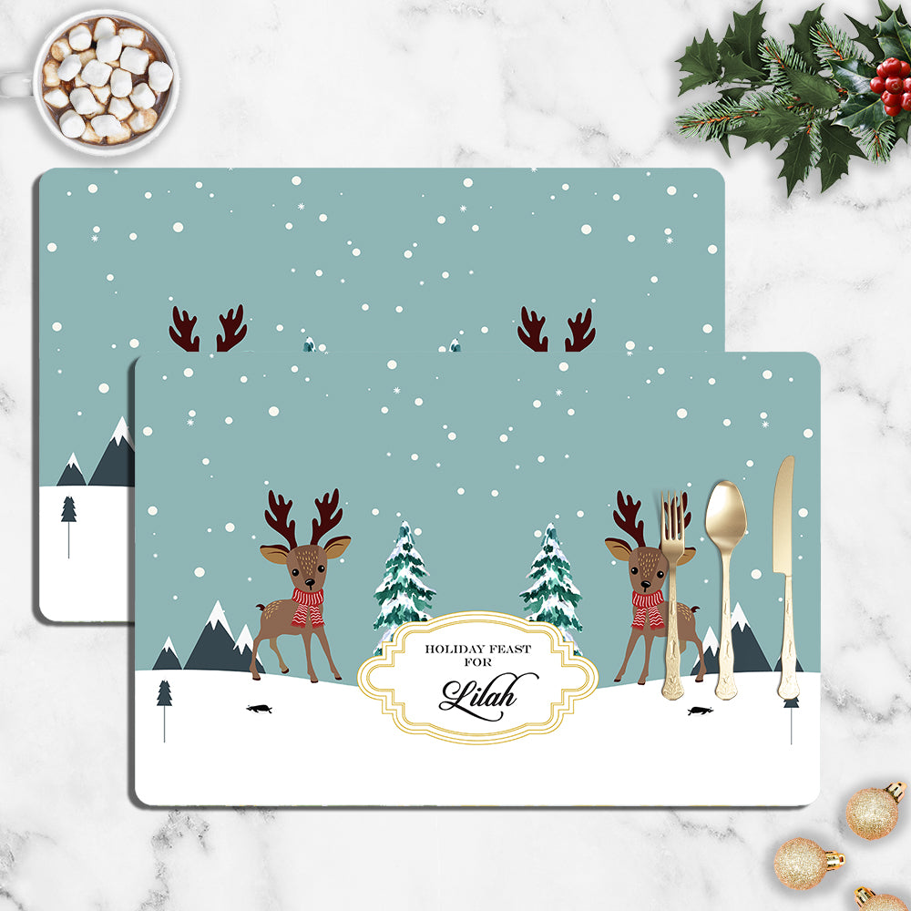 Rudolph in Wonderland Tablemat