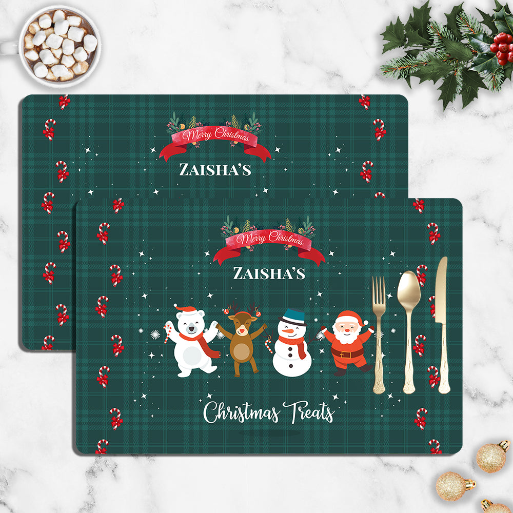 Lil X'mas Friends Christmas Tablemat