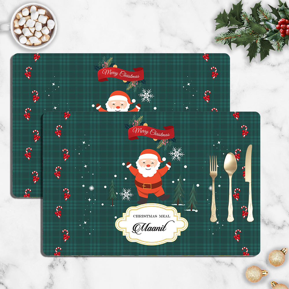 Merry Santa Christmas Tablemat