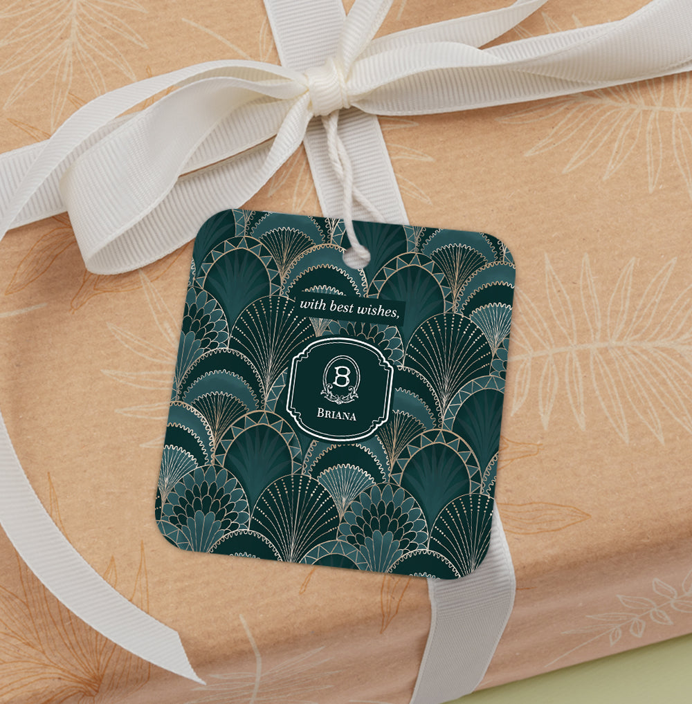 Gilded Archs Gift Tag