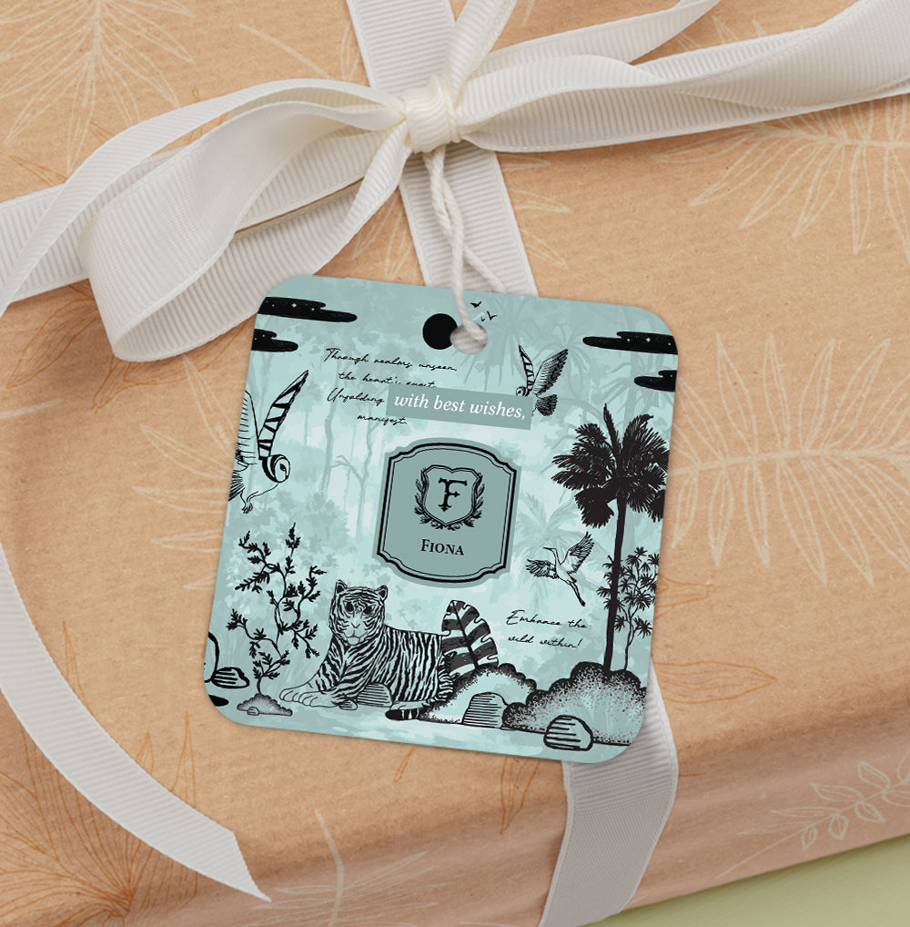 Jungle's Sonnet Gift Tag