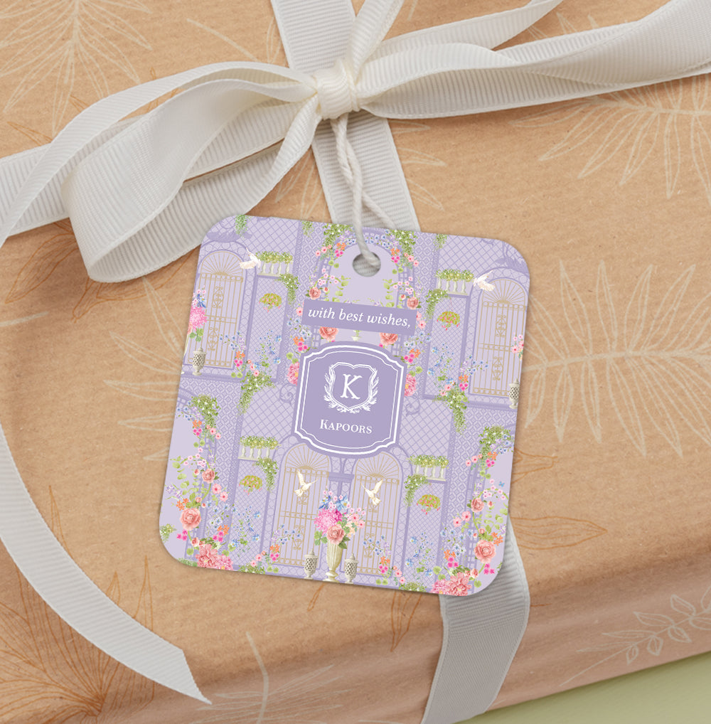 Secret Garden Gift Tag