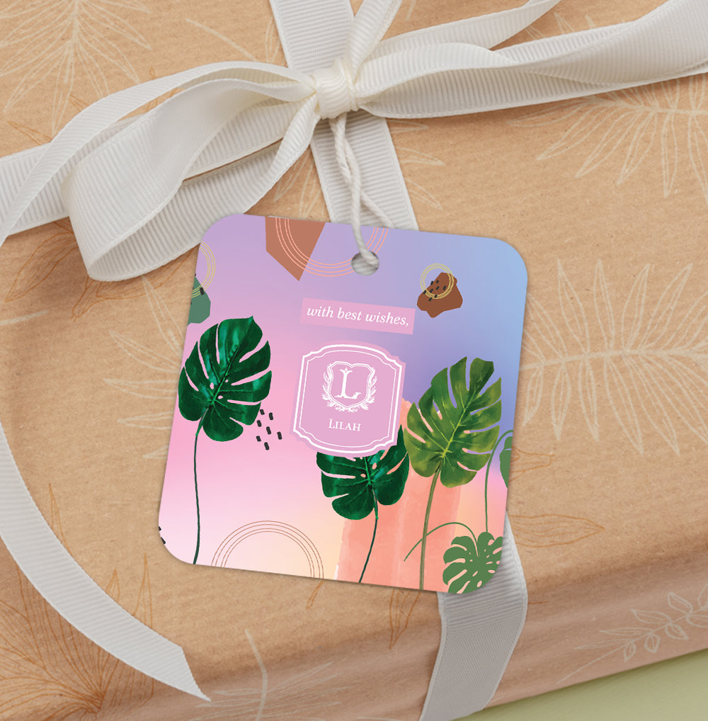 Palmscape Gift Tag