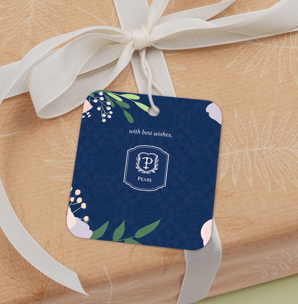 Royal Bloom Gift Tag