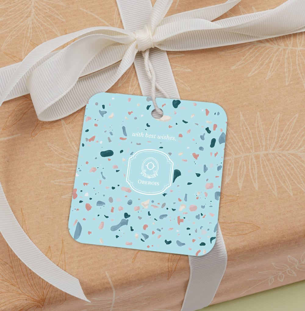 Terrazzo Gift Tag