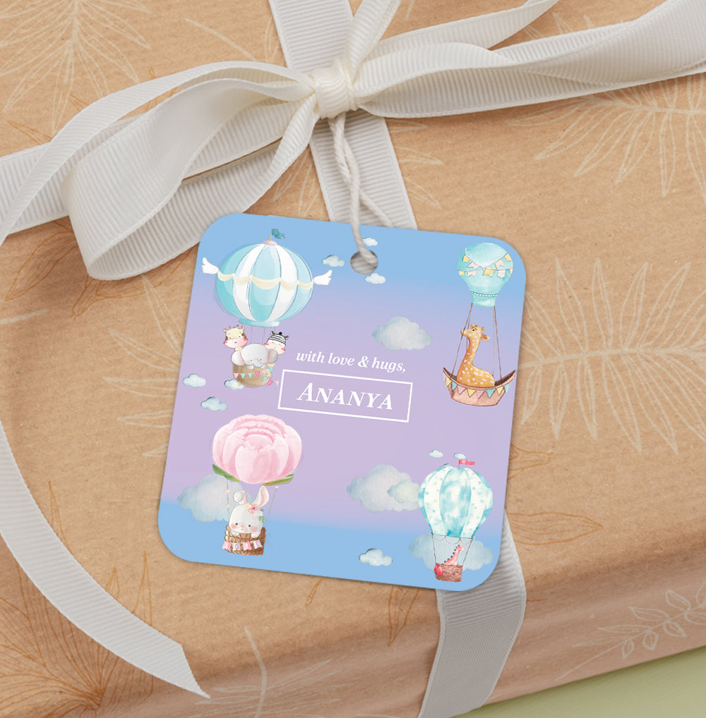 Happy Ballooners Gift Tag (kids)