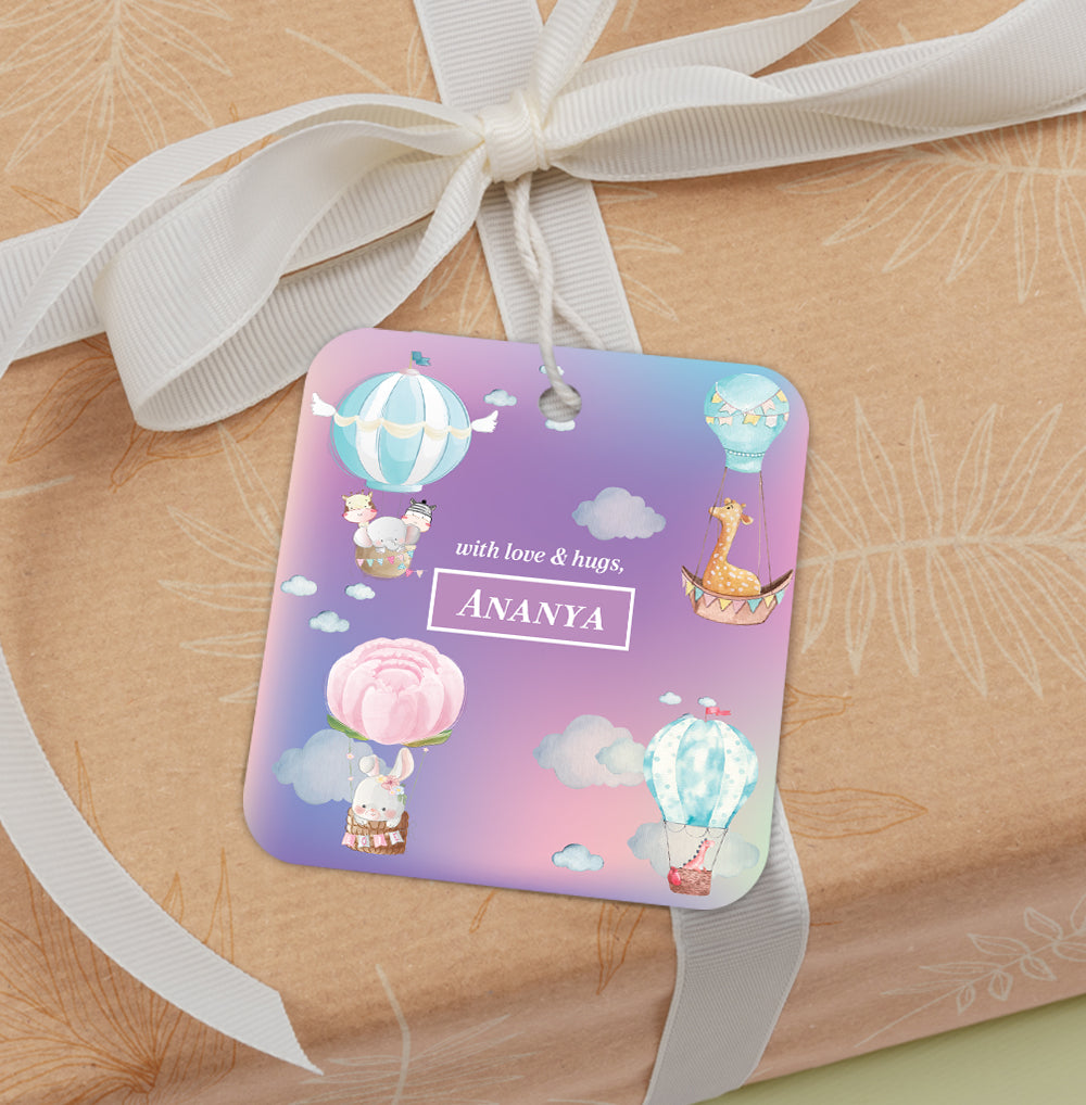 Happy Ballooners Gift Tag (kids)