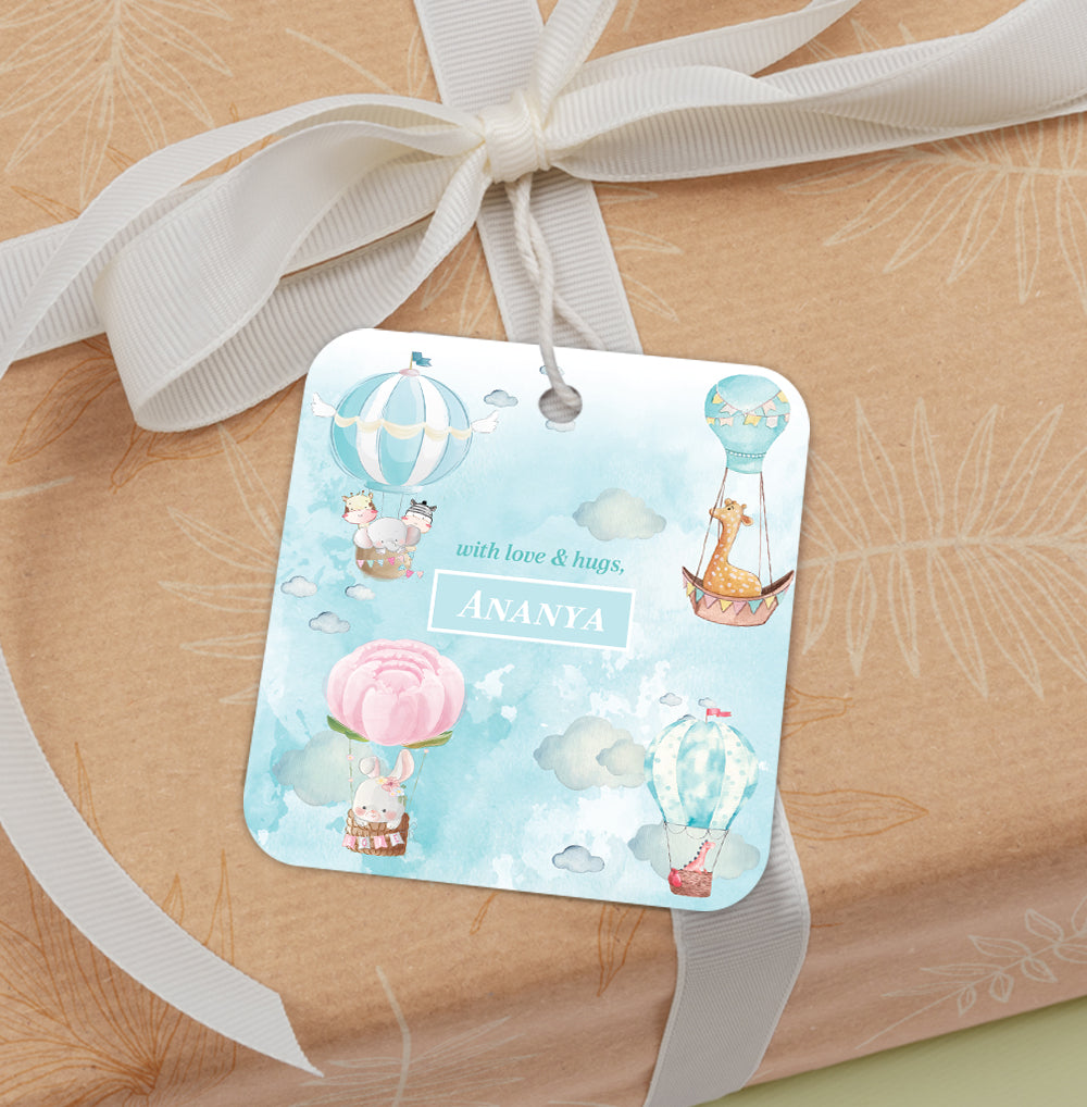 Happy Ballooners Gift Tag (kids)