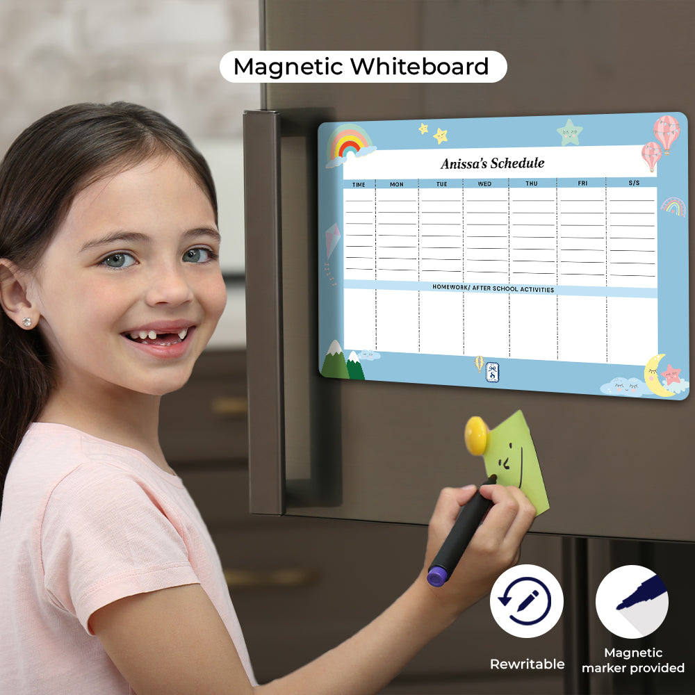 Rainbow Magic Kids Schedule Planner