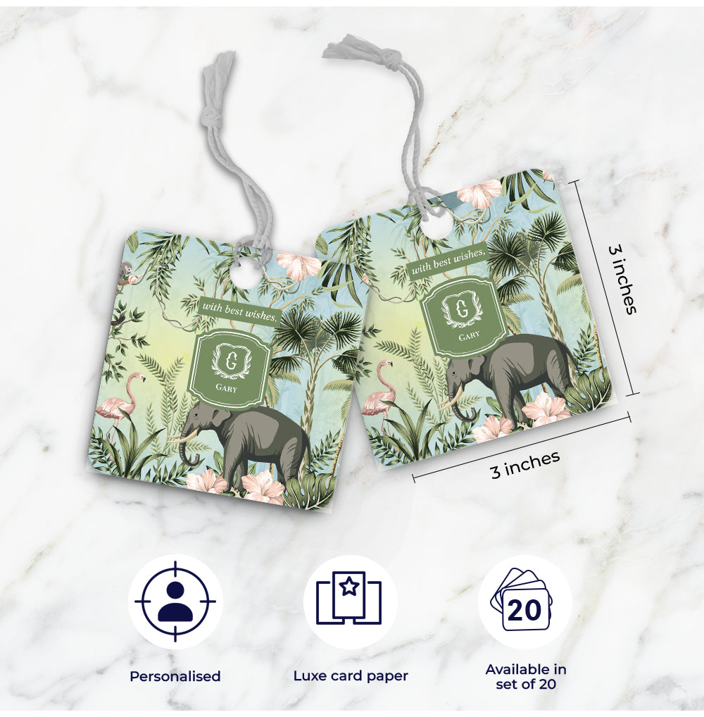 Savanna Wild Gift Tag