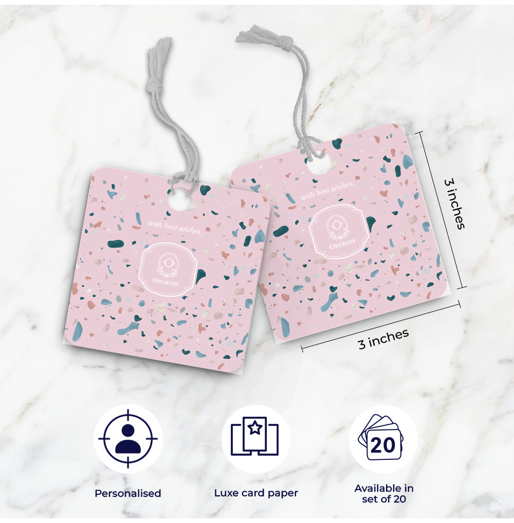 Terrazzo Gift Tag