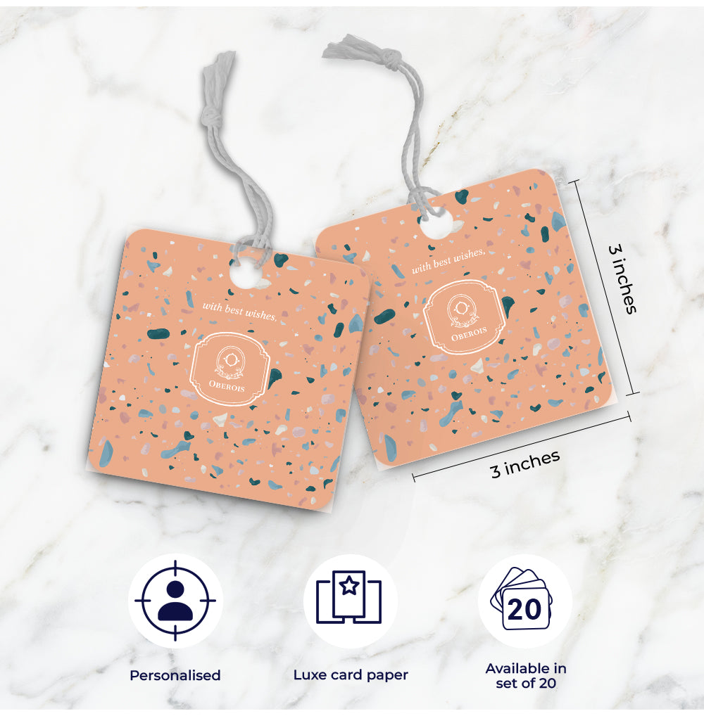 Terrazzo Gift Tag