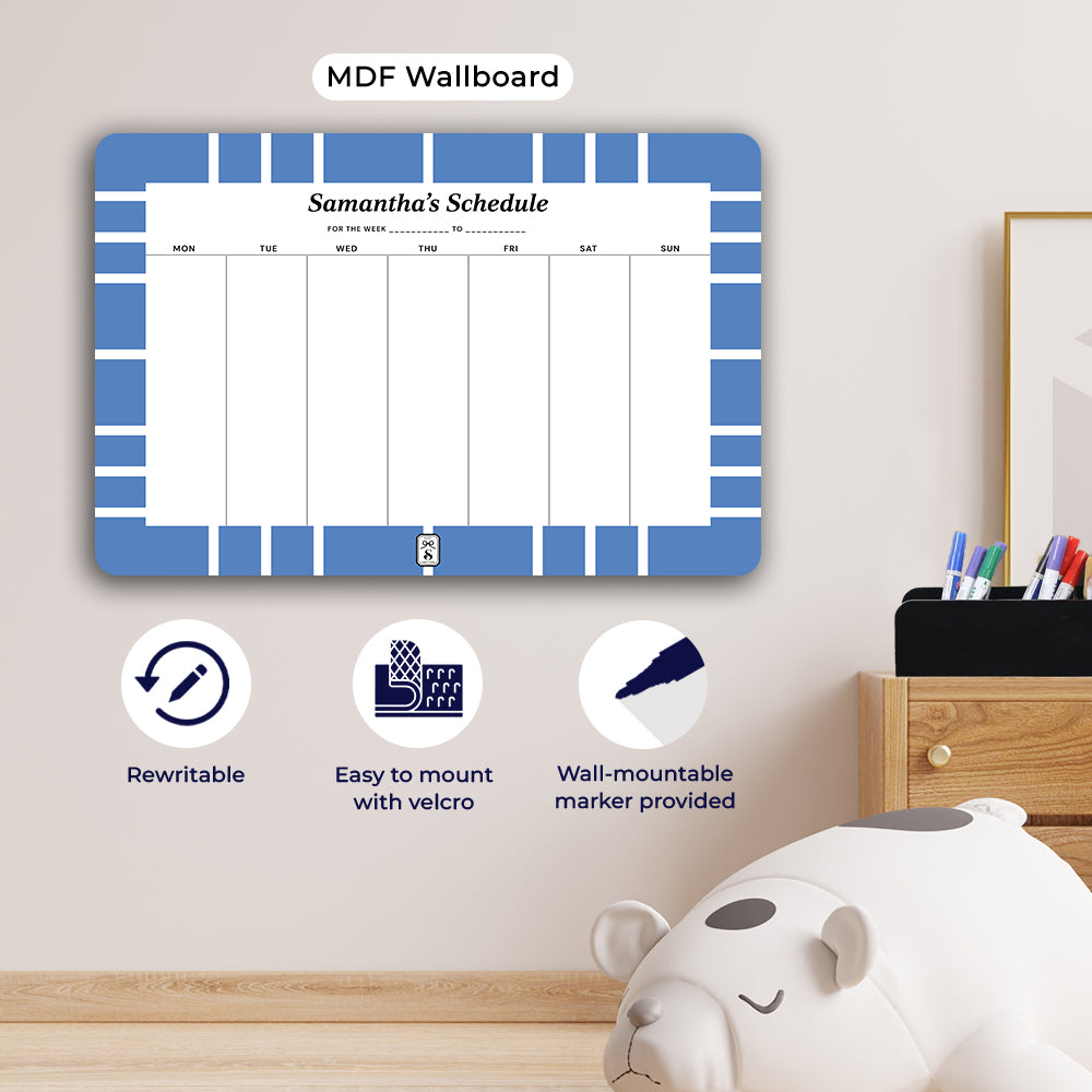 Nautical Grid Weekly Planner