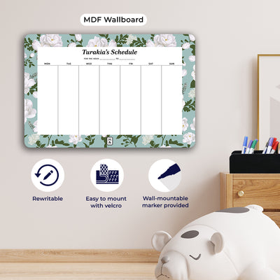 Peonies Weekly Planner