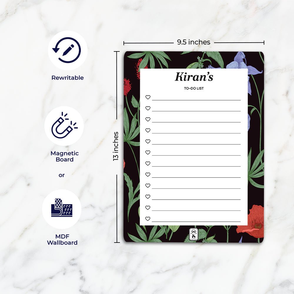 Scarlet Bloom To-Do List