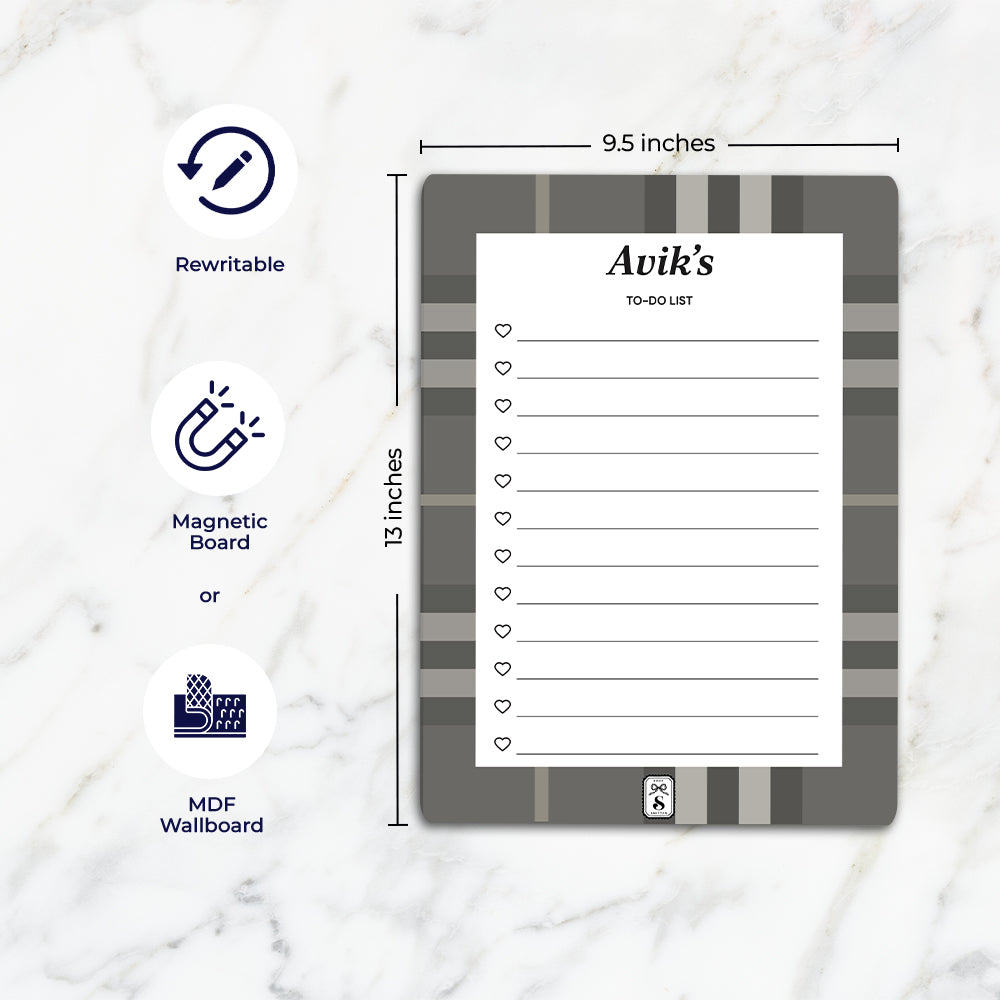 Plaid To-Do List