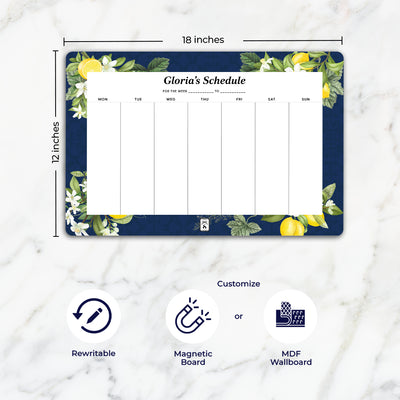 Lemon Grove  Weekly Planner