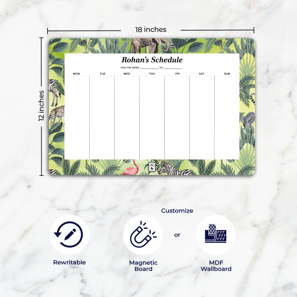 Savanna Spectrum Weekly Planner