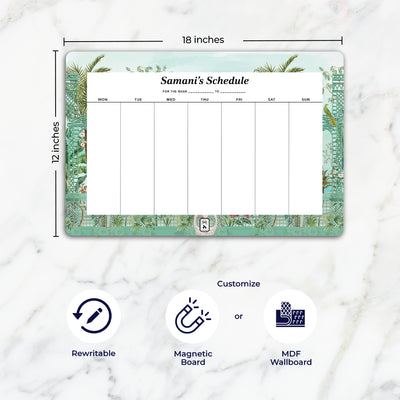 French Garden SerreFleurie Weekly Planner