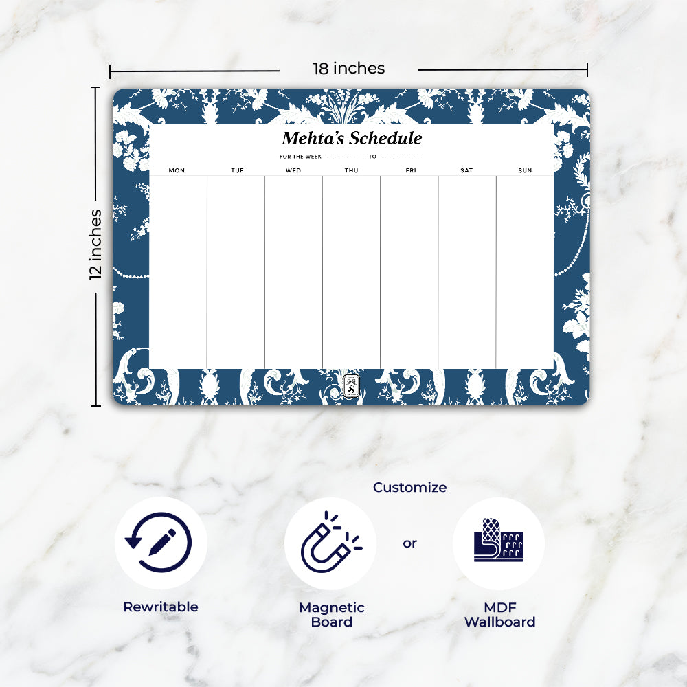 Ornateo Weekly Planner