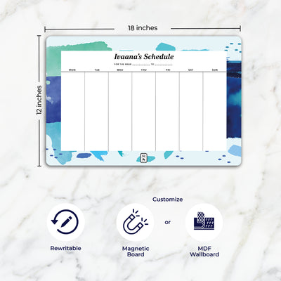 Whimsy Washes Weekly Planner