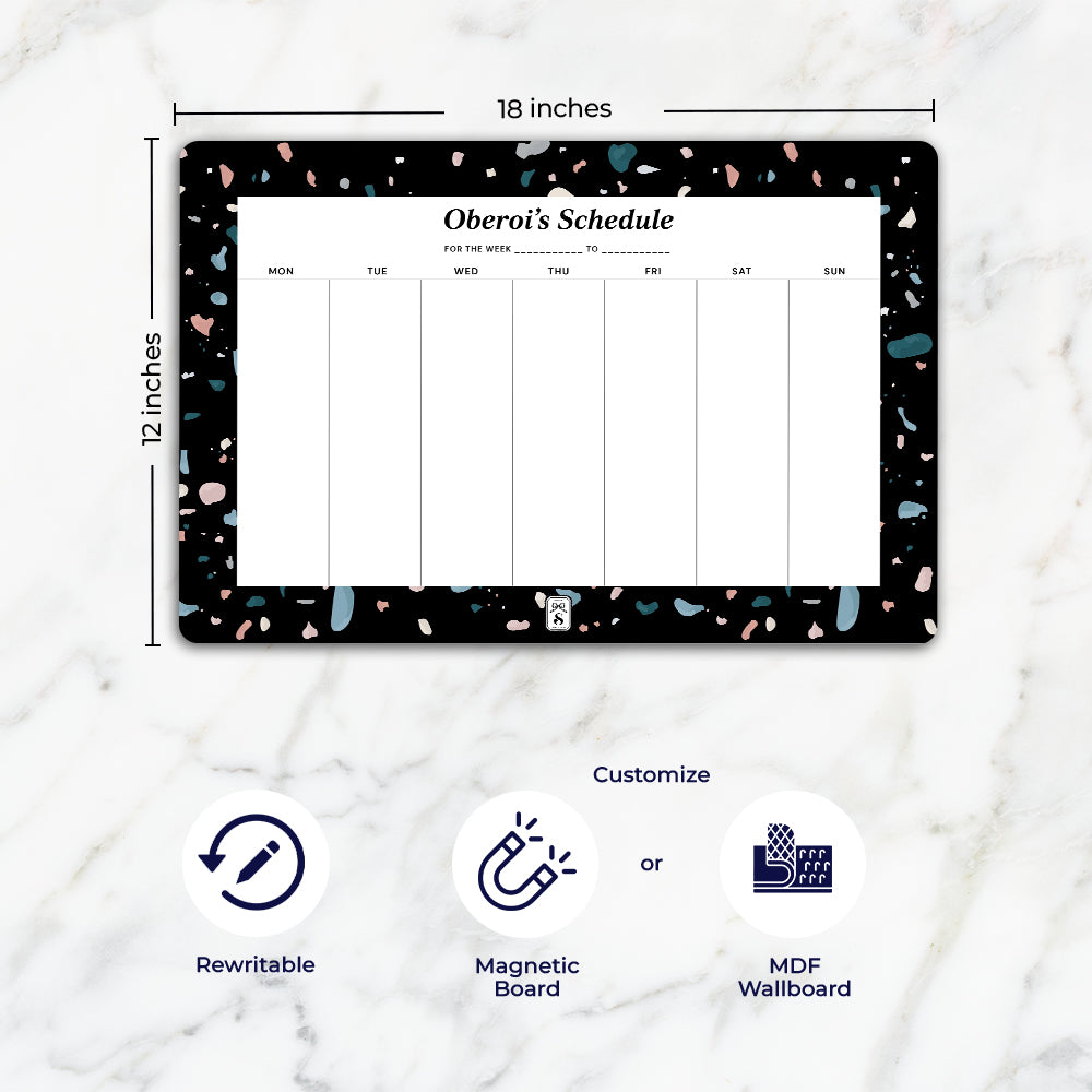 Terrazzo Weekly Planner