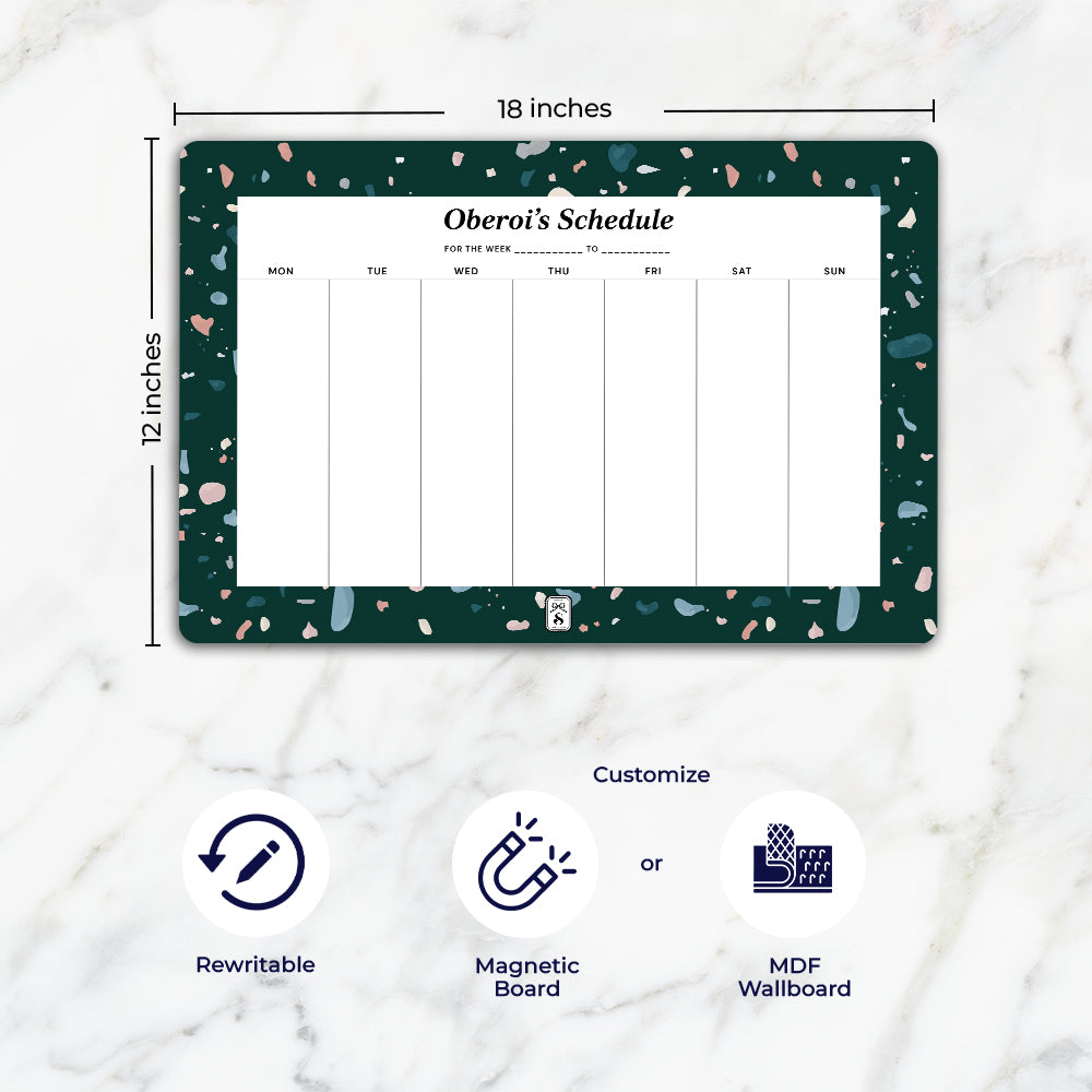 Terrazzo Weekly Planner