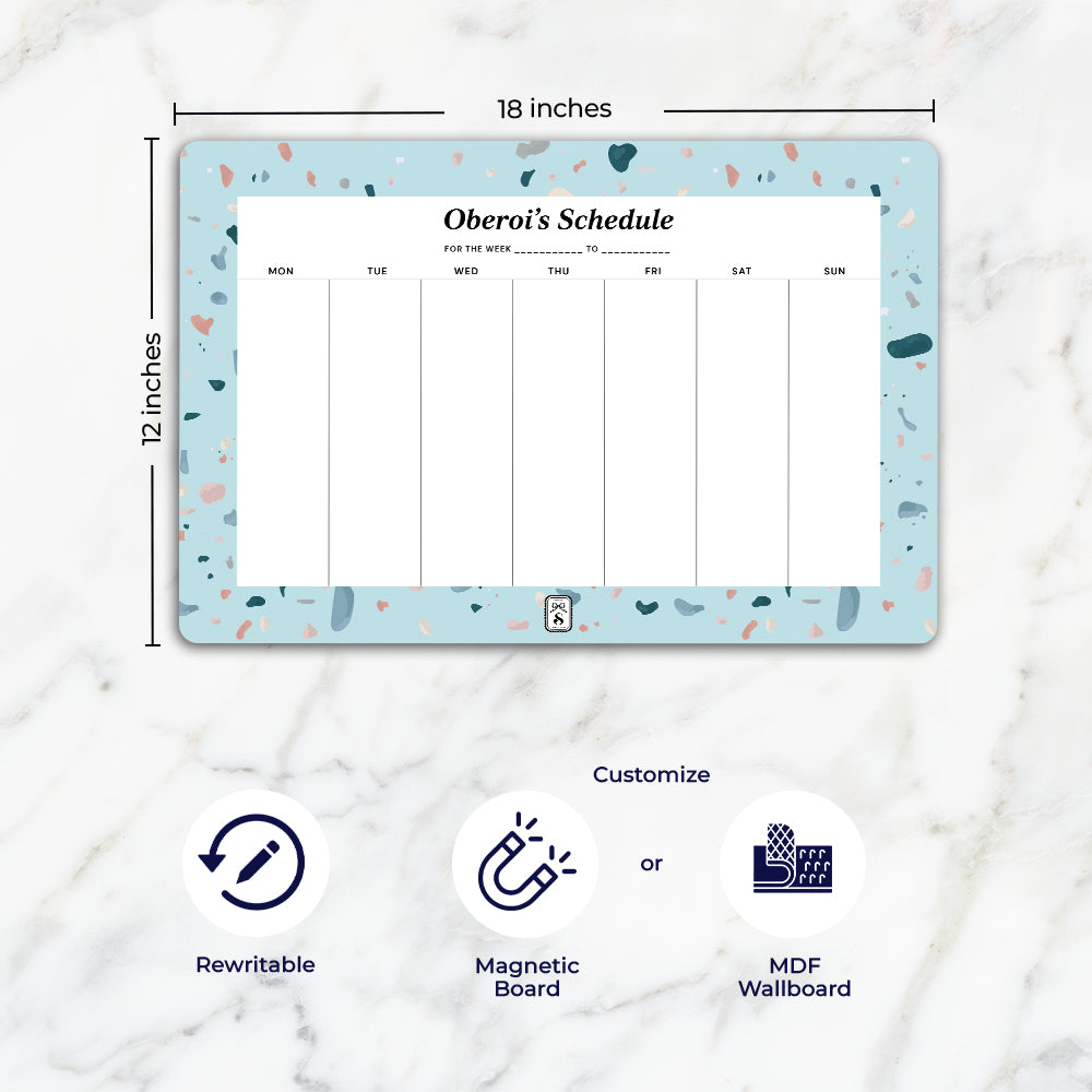 Terrazzo Weekly Planner