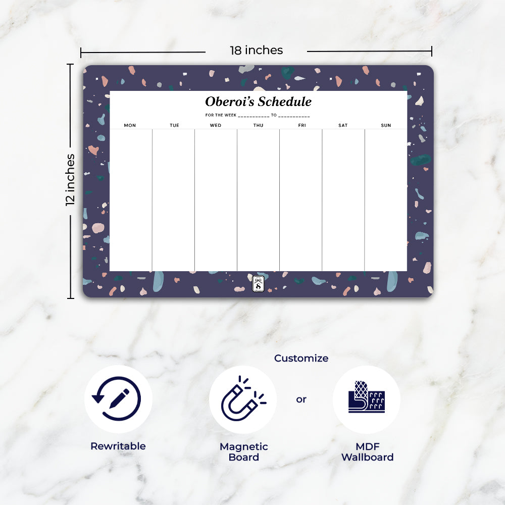 Terrazzo Weekly Planner