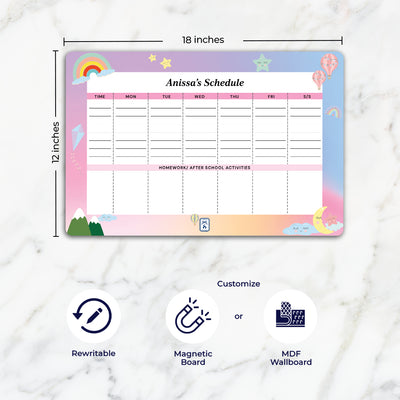 Rainbow Magic Schedule Planner