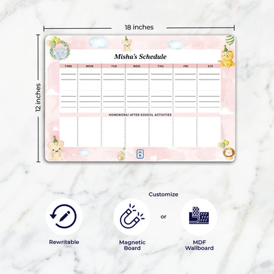 Safari Soiree Schedule Planner