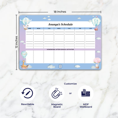 Happy Ballooners Schedule Planner