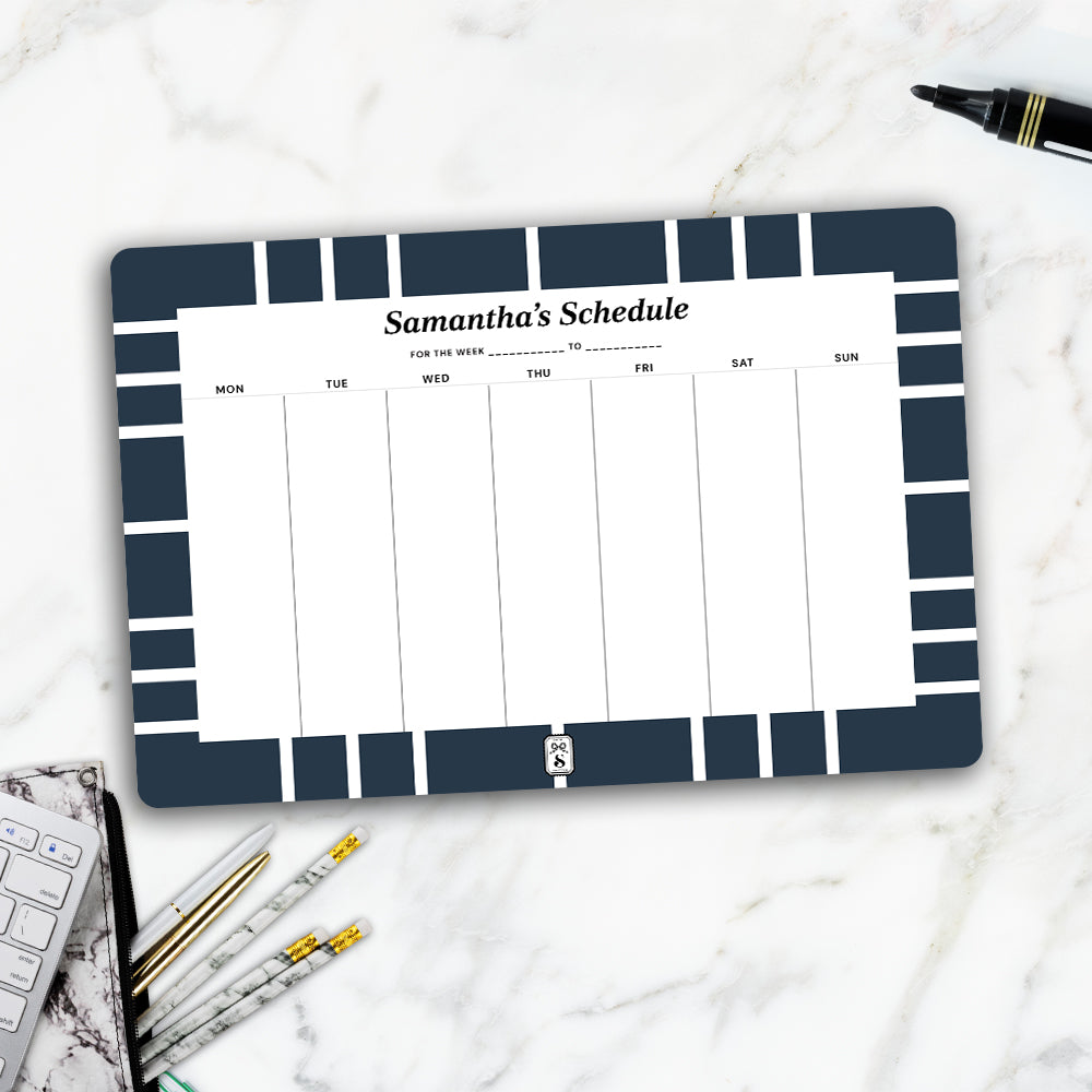 Nautical Grid Weekly Planner