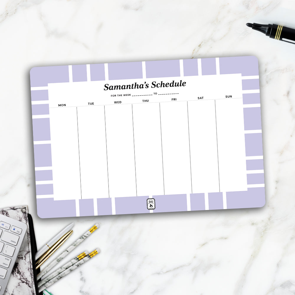 Nautical Grid Weekly Planner