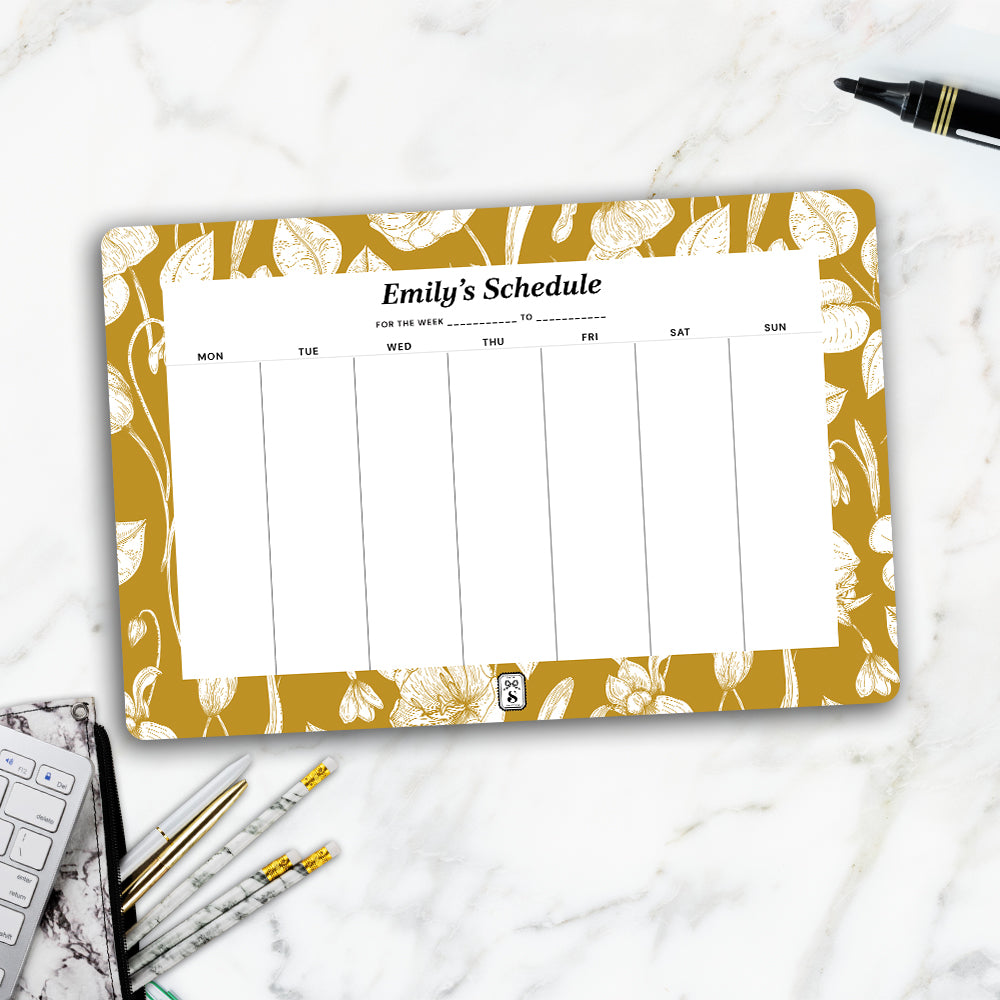 Ink Botanica Weekly Planner