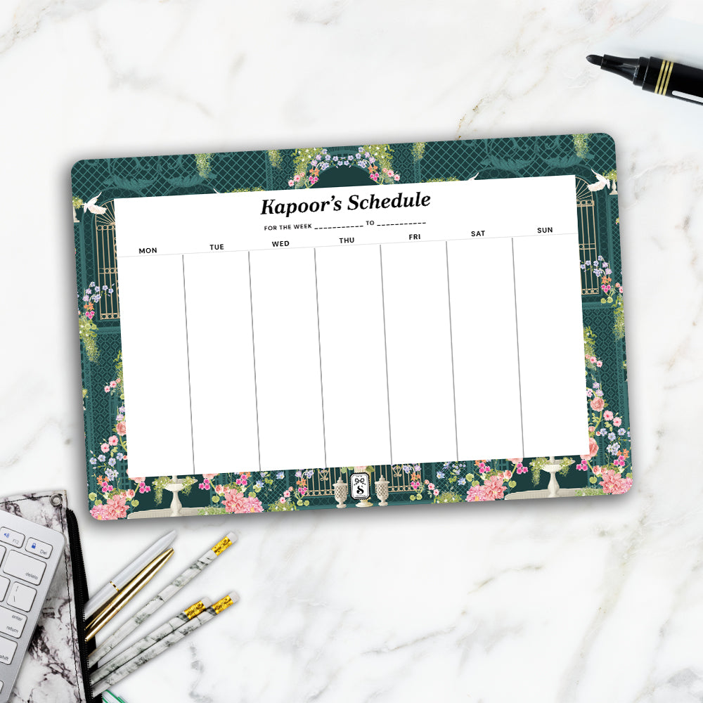 Secret Garden Weekly Planner