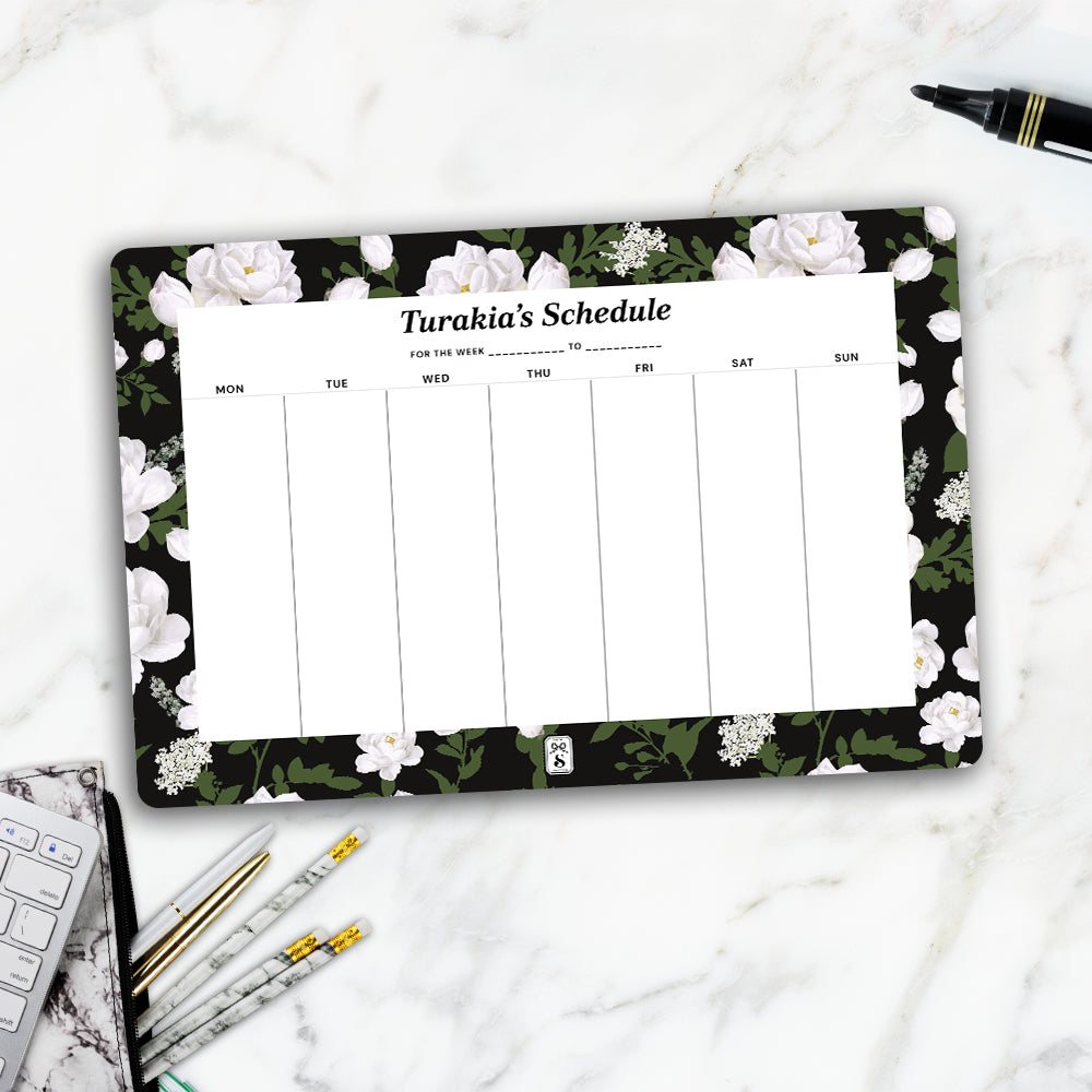 Peonies Weekly Planner