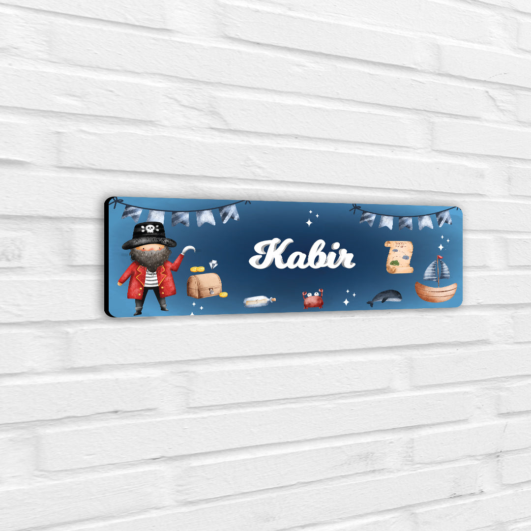 Treasure Island Name Plate (Petite) (kids)