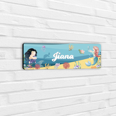 Mermaid Magic Name Plate (Petite)
