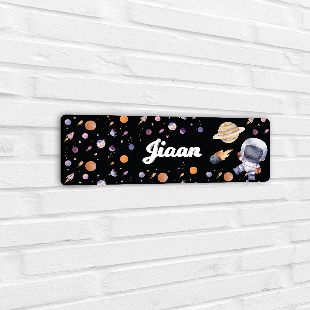 Lil Astronaut Name Plate (Petite) (kids)