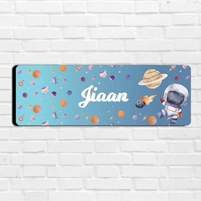 Lil Astronaut Name Plate (Petite) (kids)