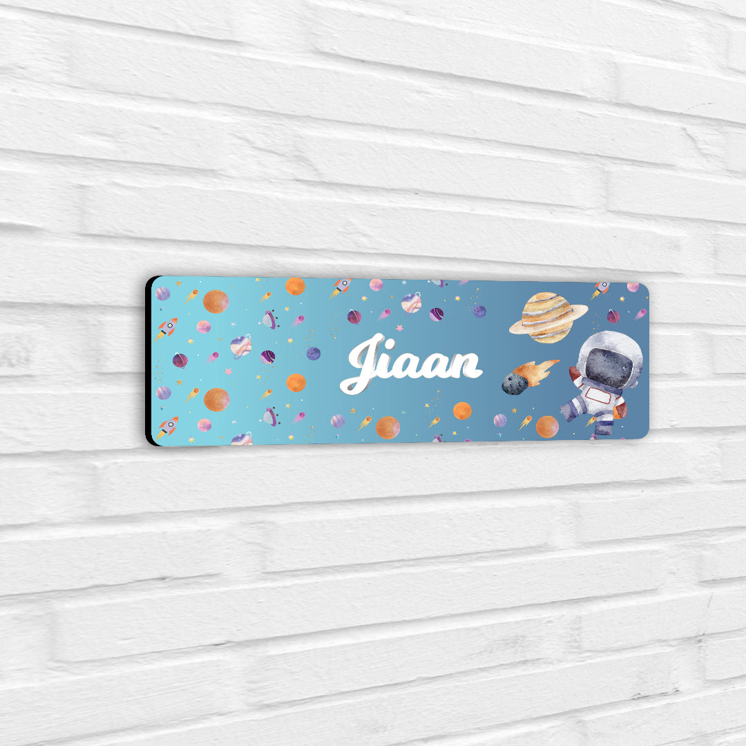 Lil Astronaut Name Plate (Petite) (kids)