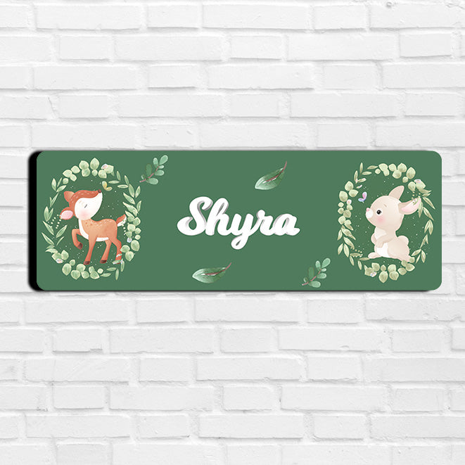 Woodland Wonders Name Plate (Petite) (kids)