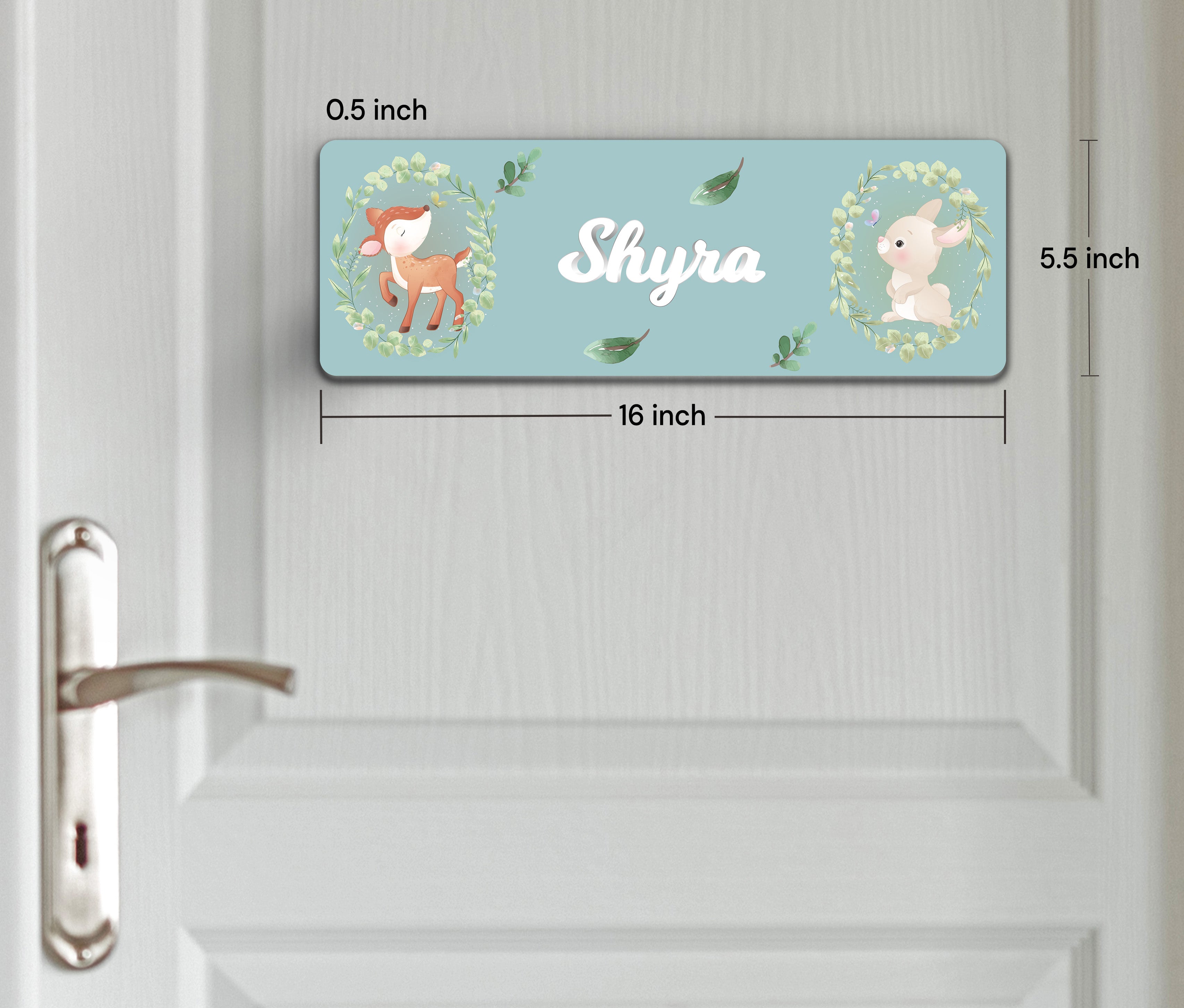 Woodland Wonders Name Plate (Petite) (kids)