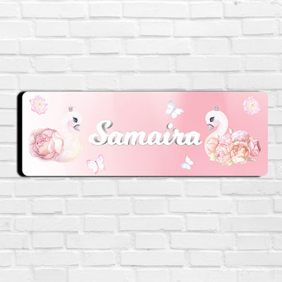 Swan Lake Garden Name Plate (Petite) (kids)