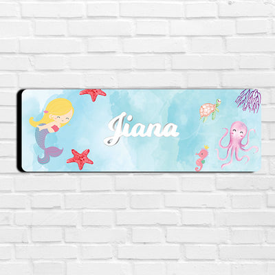 Lil Mermaid Name Plate (Petite)
