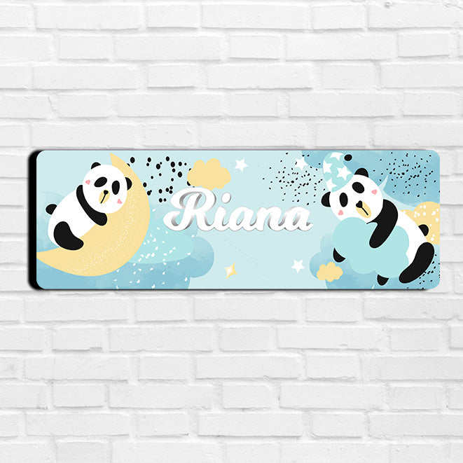 Lil Forest Friends Name Plate (Petite) (kids)